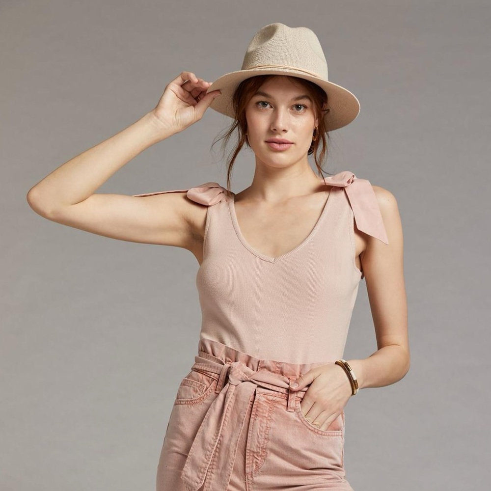 Anthropologie Maeve Bow-Tie Tank